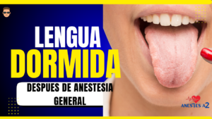 lengua dormida despues de anestesia general