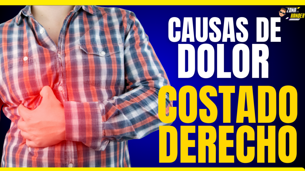 dolor en el costado derecho posibles causas