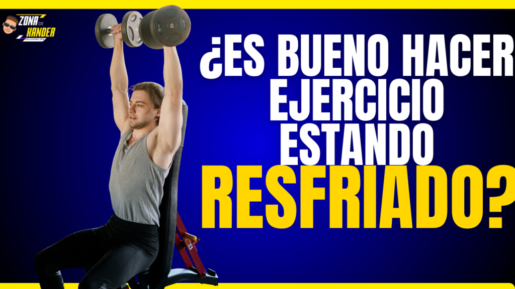 es bueno hacer ejercicio con gripe y tos