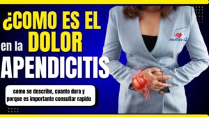 cómo es el dolor de la apendicitis