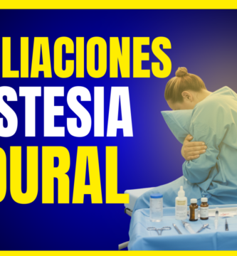 complicaciones anestesia epidural