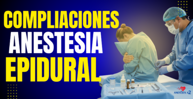 complicaciones anestesia epidural