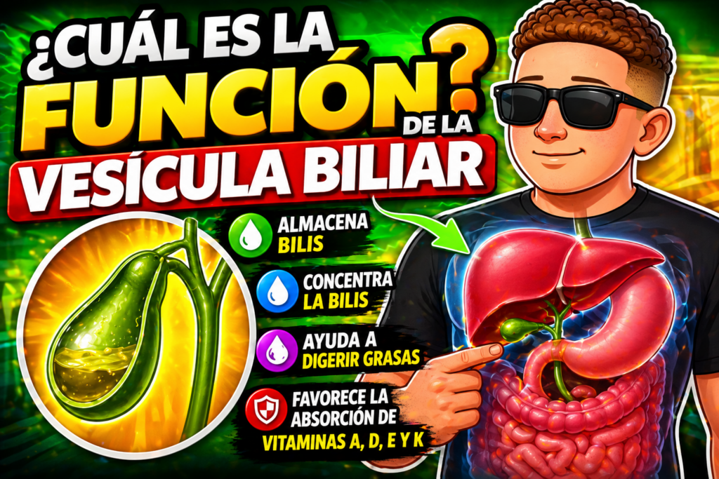 para que sirve la vesicula biliar