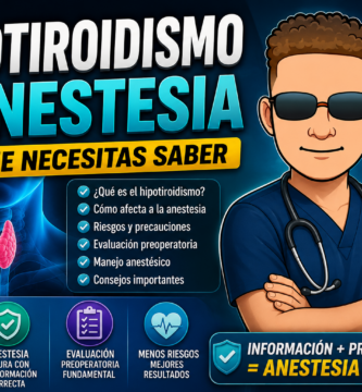 hipotiroidismo severo y anestesia