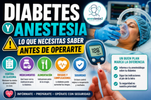 diabetes y anestesia