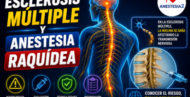 esclerosis múltiple y anestesia espinal