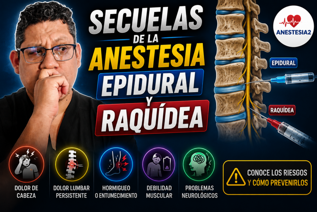la epidural tiene efectos secundarios a largo plazo