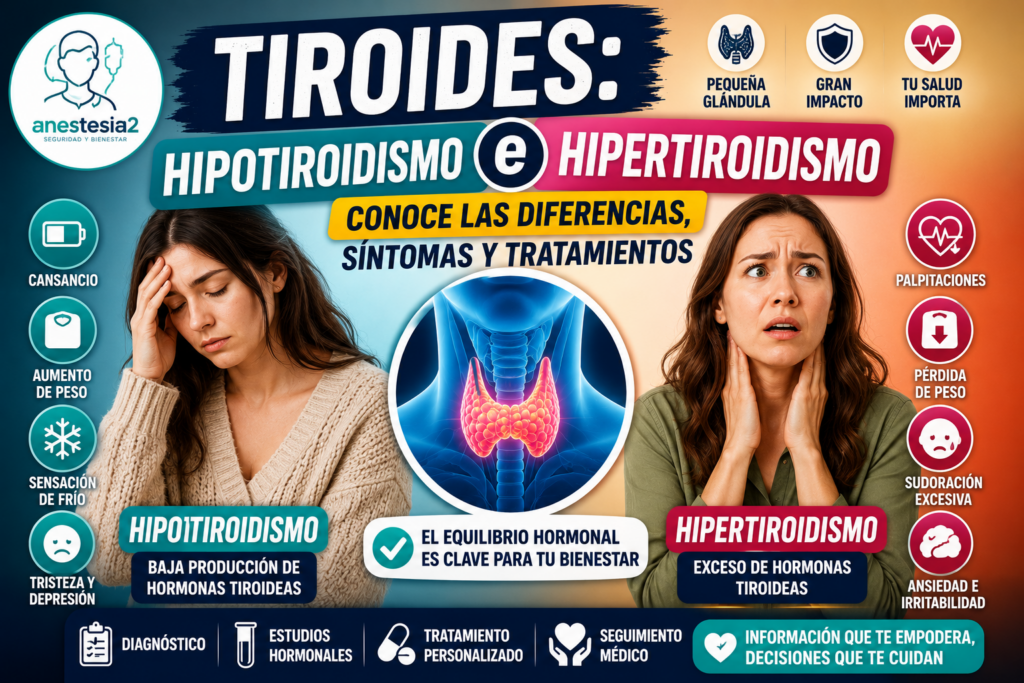 tidoides y anestesia