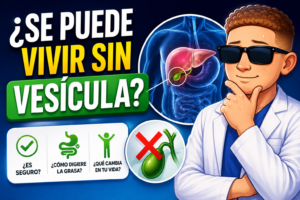 puede una persona vivir sin la vesícula