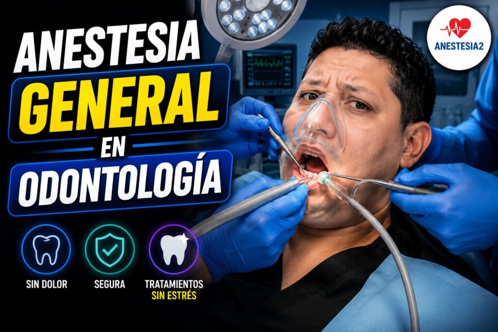 anestesia general odontologia