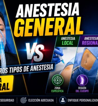 tipos de anestesias